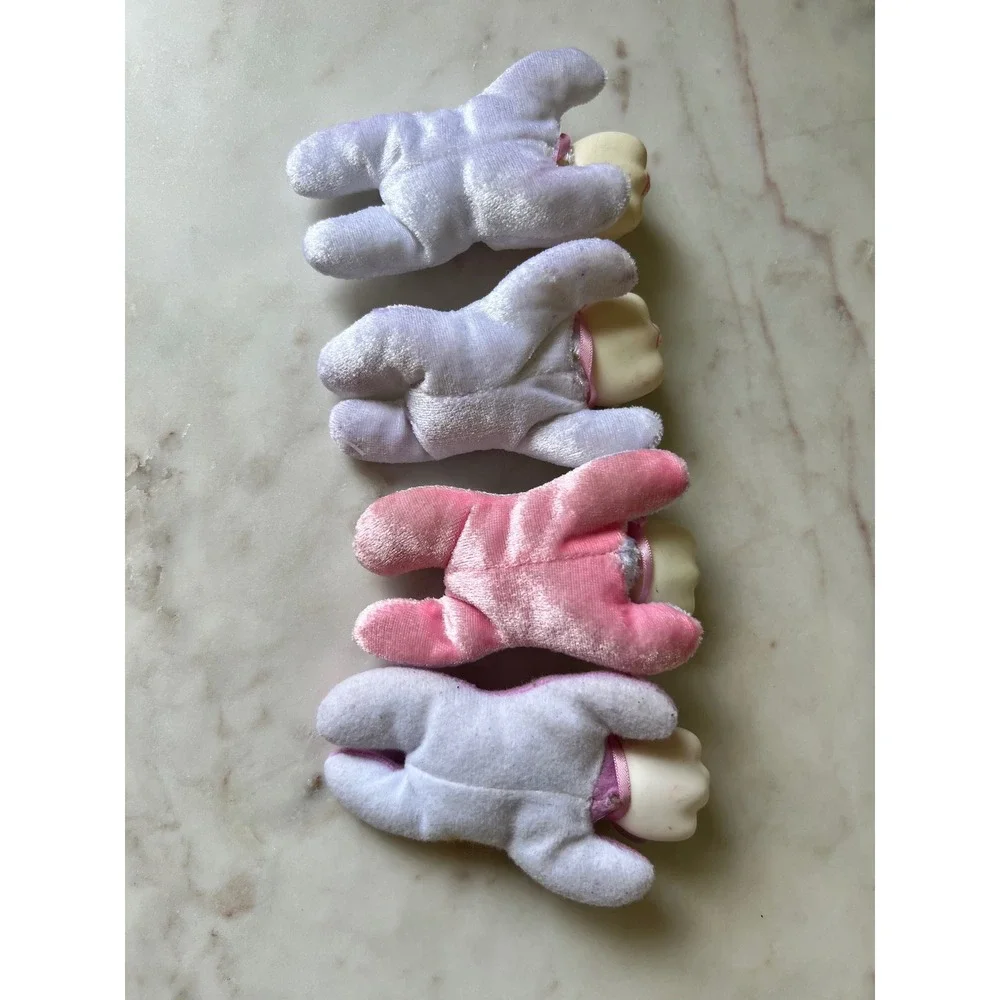 Puppy Kitty Surprise Babies Pink Purple White Replacement Kittens and 1 Puppy